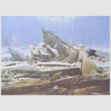 El mar del hielo (por Caspar David Friedrich)