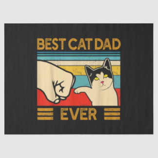 Papel De Seda El mejor papá del gato es siempre divertido papá d