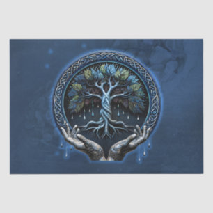 Papel De Seda El místico árbol celta de la vida