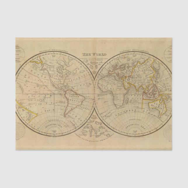 Papel De Seda El mundo 3 (Anverso)