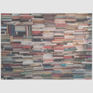 Papel De Seda El muro de los libros en alza
