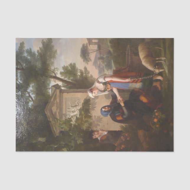 Papel De Seda El narrador de fortuna de Marie-Guillemine Benoist (Anverso)