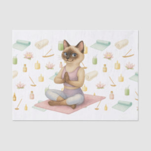 Papel De Seda El nombre de la rosa del yoga para los amantes del