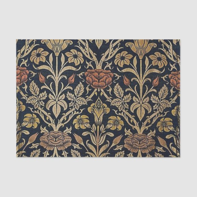 Papel De Seda El nouveau del arte, modelo de la época de la (Anverso)