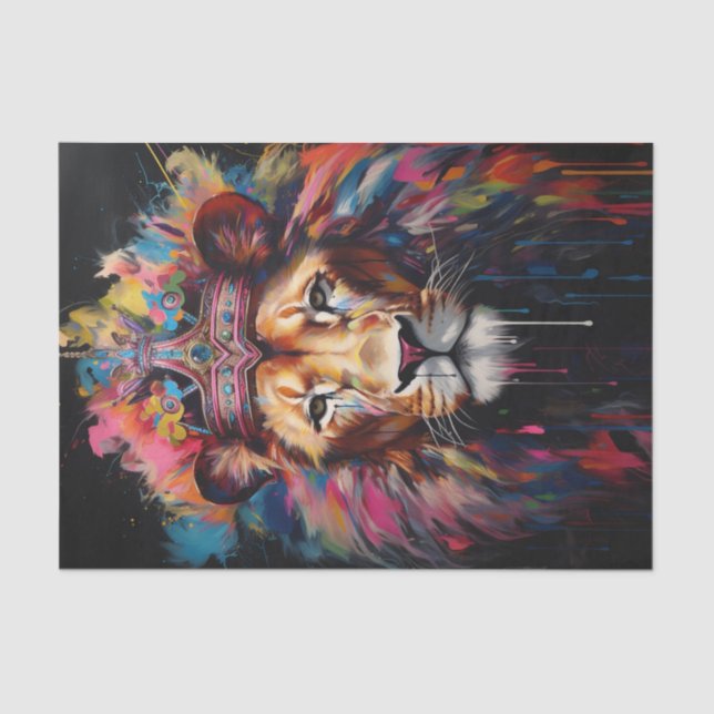 Papel De Seda El nuevo rey de la selva2 (Anverso)