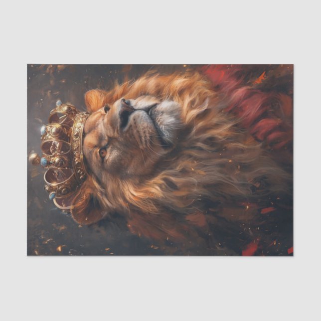 Papel De Seda El nuevo rey de la selva3 (Anverso)