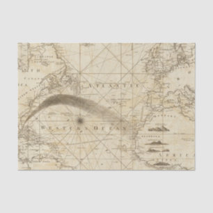Papel De Seda El Océano Atlántico