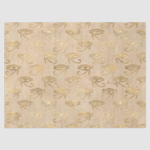 El ojo metálico egipcio en la desconexión de marfi