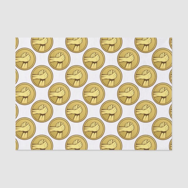 Papel De Seda El oro de la lucha armada (Anverso)