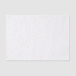 Papel De Seda El oro puntea el papel seda