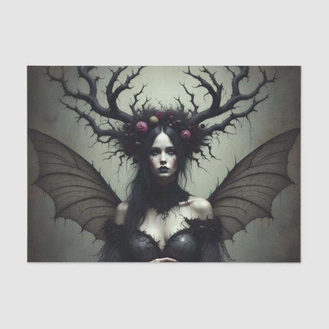 Papel De Seda El oscuro desenlace de la fantasía de hadas (Anverso)