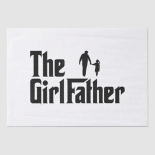 Papel De Seda El padre Chica Funny Papá de los Chicas Papi Hija