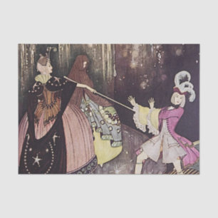 Papel De Seda “El pájaro azul” de Edmund Dulac