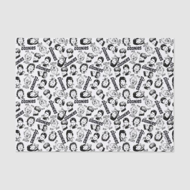 Papel De Seda El patrón de caracteres de Goonies (Anverso)
