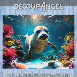 Papel De Seda El pequeño mujeriego del océano - Desnuda -