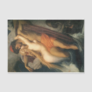 Papel De Seda El pescador y el sireno (por Frederic Leighton)