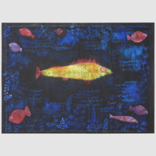 Papel De Seda El pez de oro, Paul Klee