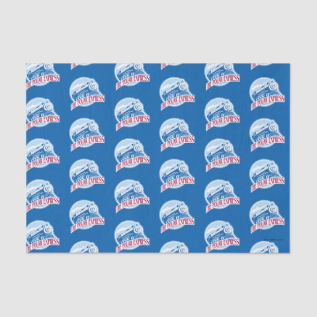 Papel De Seda El Polar Express | Tarjeta de tren (Anverso)