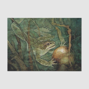 Papel De Seda "El príncipe rano y la bola de oro" de Edmund Du