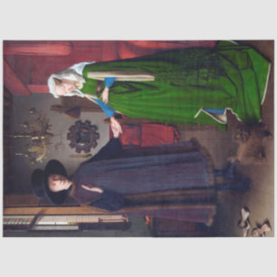 Papel De Seda El retrato de Arnolfini, Jan van Eyck