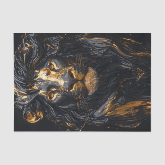 Papel De Seda El Rey León Negro4 (Anverso)