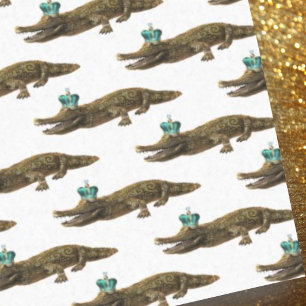 Papel De Seda El Royal Croc - El lagarto de las joyas
