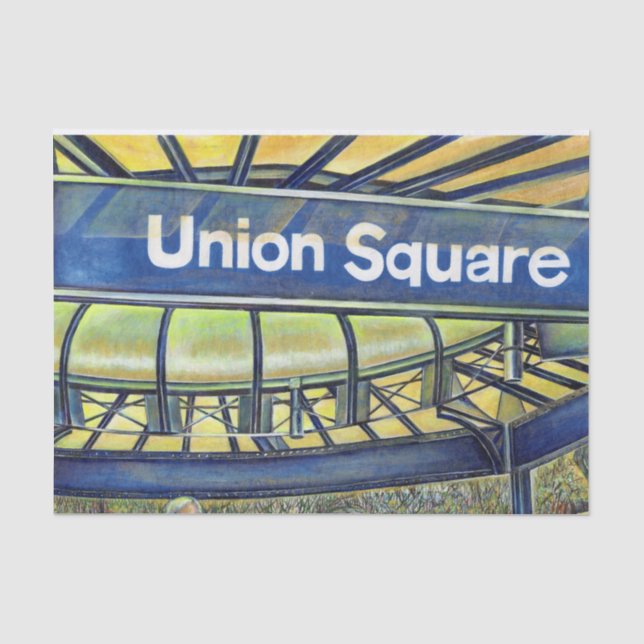 Papel De Seda El salón de Union Square (Anverso)