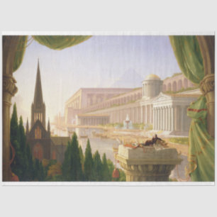 Papel De Seda El sueño del arquitecto (de Thomas Cole)