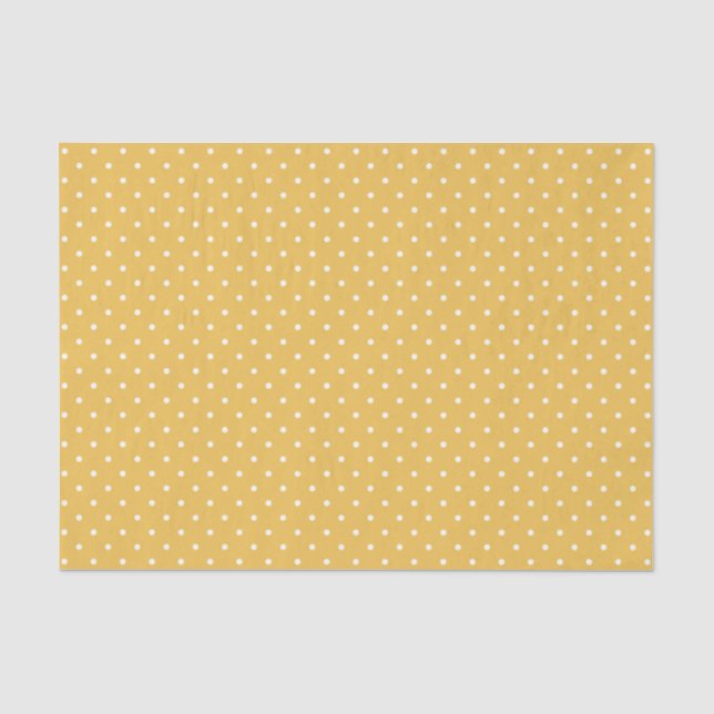 Papel De Seda El suizo amarillo puntea el papel seda del | (Anverso)