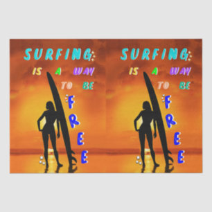 Papel De Seda El Surf Es Una Manera De Ser Gratuito