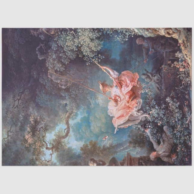 Papel De Seda El Swing, Fragonard (Anverso)