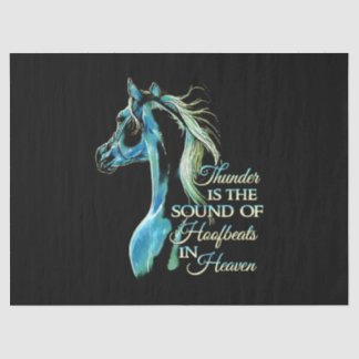 Papel De Seda El Trueno Es El Sonido De Los Hoofbeats En El Ciel