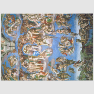 Papel De Seda El último fallo, Miguel Ángel, 1536-1541