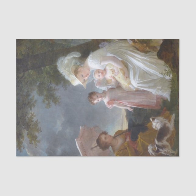 Papel De Seda El verano de Marguerite Gerard (Anverso)