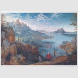 Papel De Seda El vuelo a Egipto, Pieter Bruegel