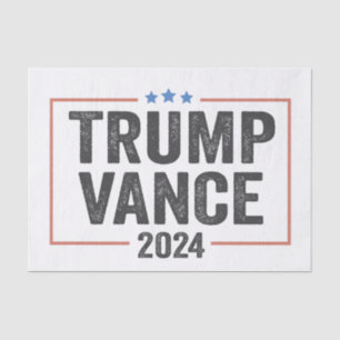 Papel De Seda Elección presidencial de Trump Vice President Vanc