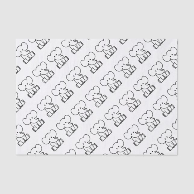 Papel De Seda Elefante (Anverso)