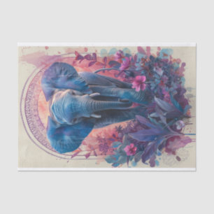 Papel De Seda Elefante acuático