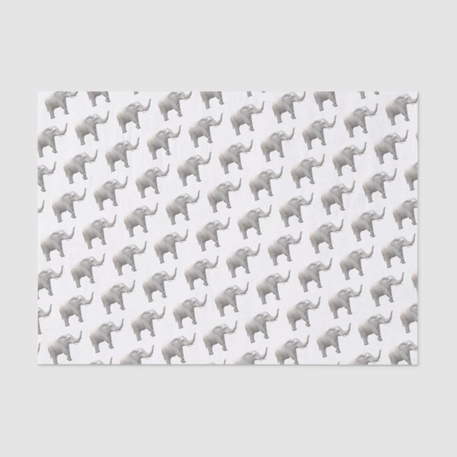 Papel De Seda Elefante blanco (Anverso)