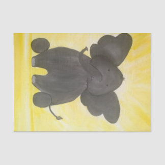 Papel De Seda Elefante del bebé