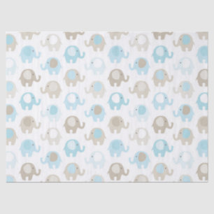 Papel De Seda Elefante hermoso de los azules cielos