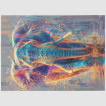 Elefante Majestuoso de Color Neón