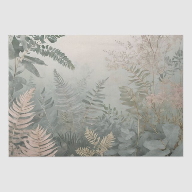 Papel de seda Elegancia Bosque Brumoso (Anverso)
