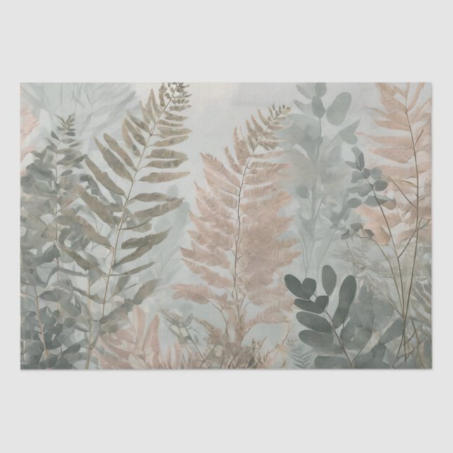 Papel de seda Elegancia Bosque Brumoso (Anverso)