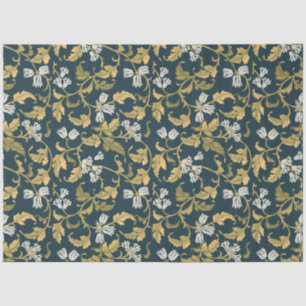 Papel De Seda Elegancia botánica vintage