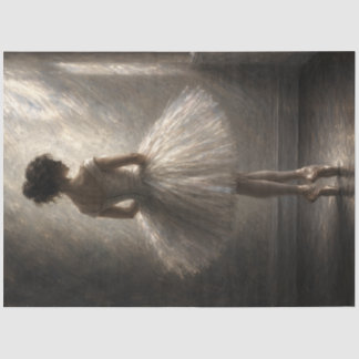 Papel De Seda Elegancia Etérea de Bailarina Decoupage