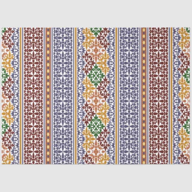 Papel De Seda elegant ethnic pattern  (Anverso)