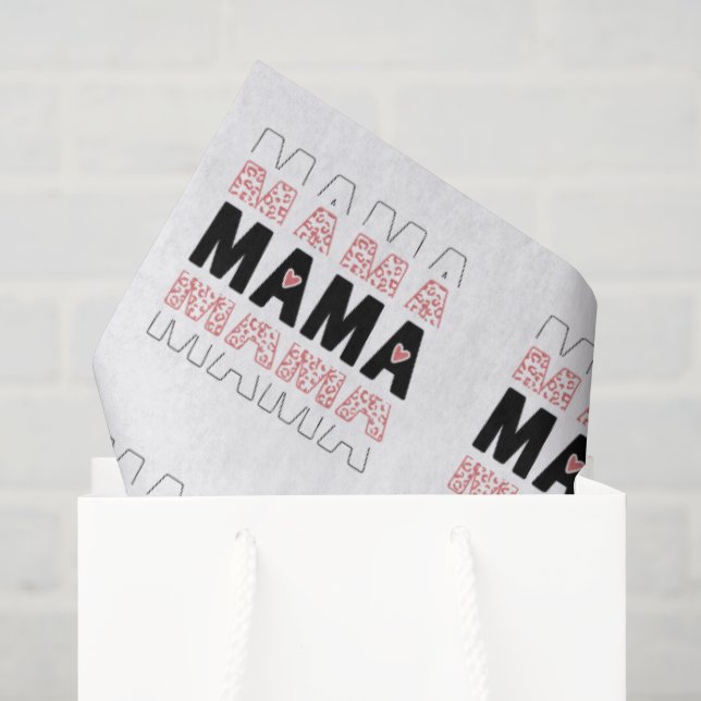 Papel De Seda Elegant MAMA Tissue Paper (Bolsa de regalo)