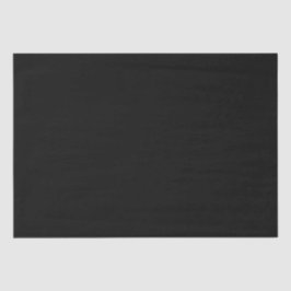 Papel De Seda Elegant Solid Black