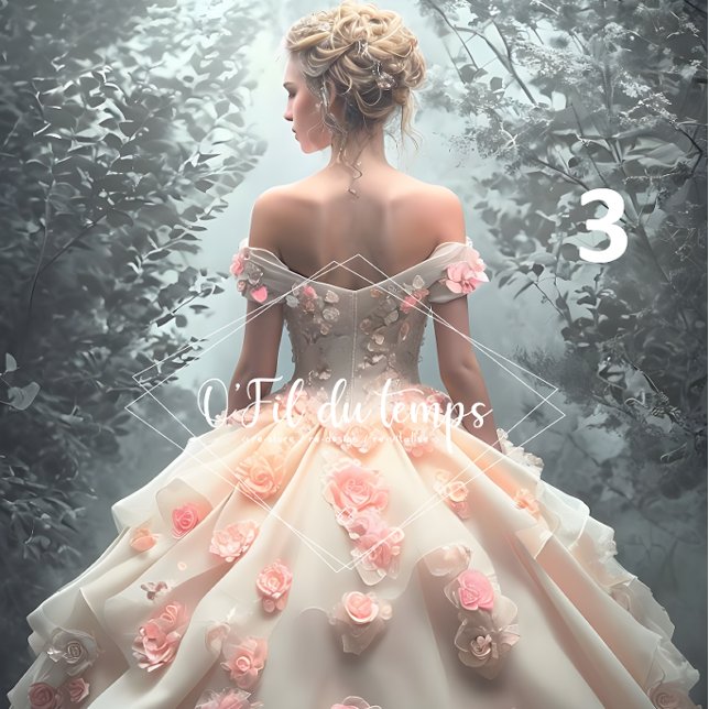 Papel De Seda Elegant Woman in Opulent Ball Gown  (Subido por el creador)